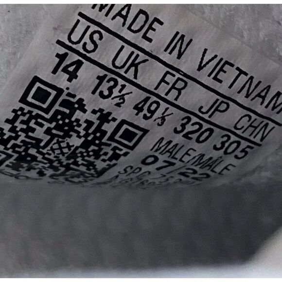 Adidas Adizero Football Cleats White Navy Blue Shoes GZ6912 Men's Sz 14 NEW - Picture 11 of 11